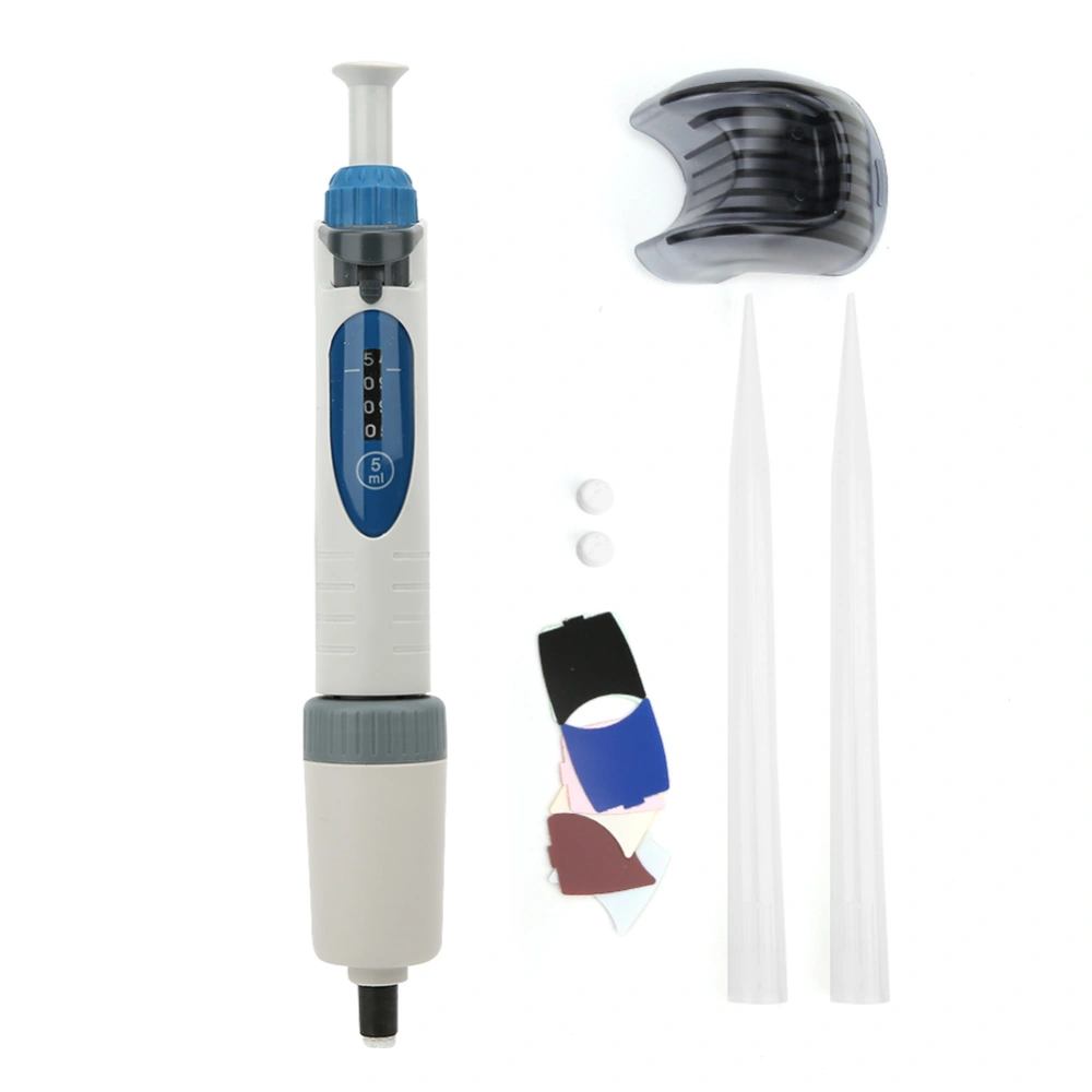 A5000 Manual Single Channel Adjustable Micro Transfer Pipette Sterilize Pipette 500-5000μl