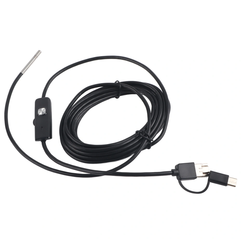 3 in 1 for Android TypeC Mobile Phone 3.9mm Lens High Definition Waterproof Endoscope(3.5m Cable )