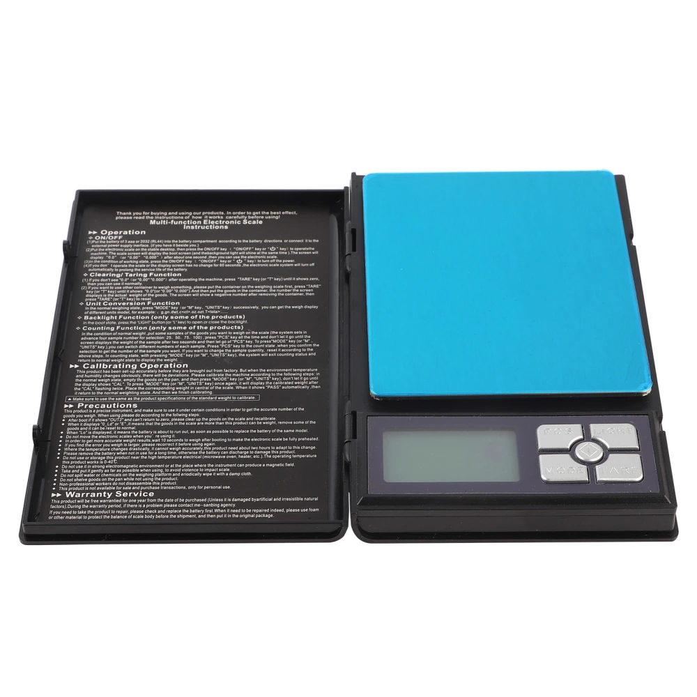 Handheld LCD Digital Weight Scale for Weighing Precious Gems & Jewelry Laboratory Scale