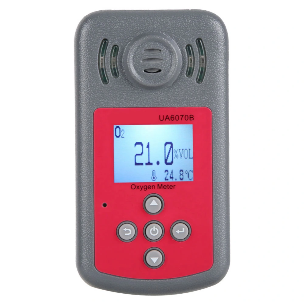 UA6070B High Precision Portable Digital Handheld Oxygen Alarm Detector Tester MeterUA6070B