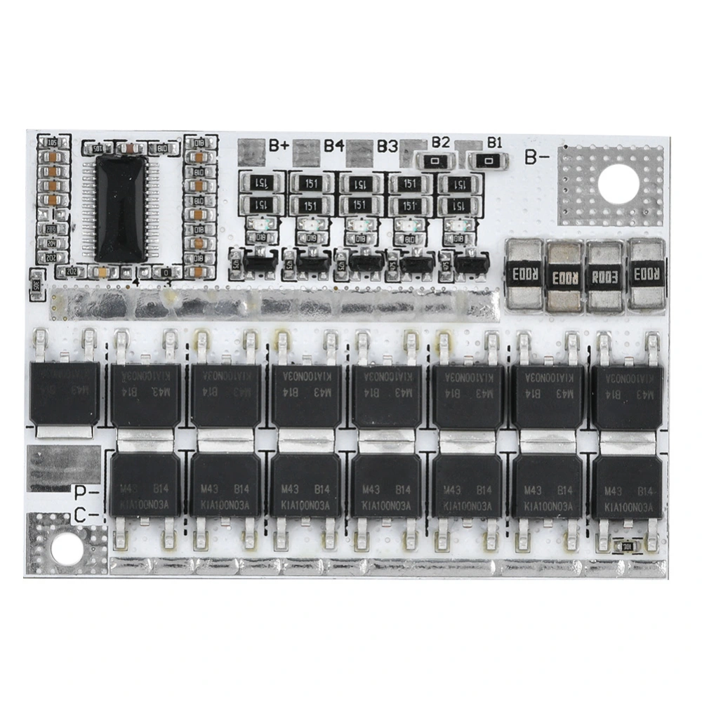 12V Lithium Battery Protection Board 100A Li-ion Protection Board with Balance (Type B)