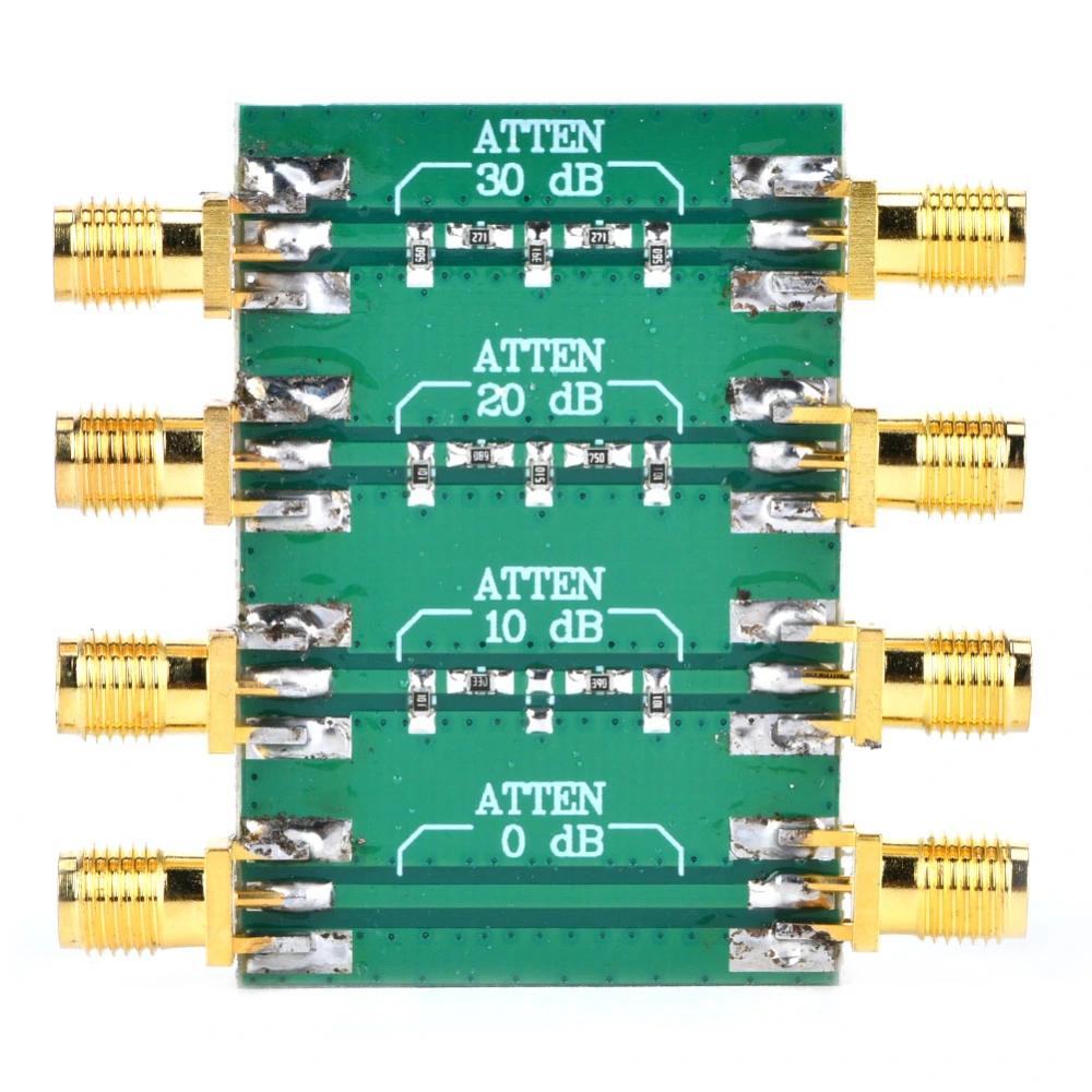 DC-4.0GHz Fixed Attenuator SMA Double Female Head Radio Frequency Attenuator 50Ω