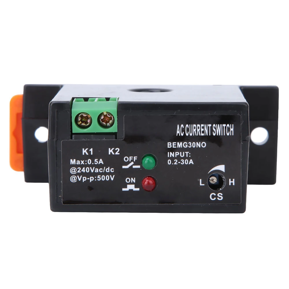 Flameproof Adjustable AC Sensing Switch 0.2~30A Self Powered Sensing Switch(Normally Open)