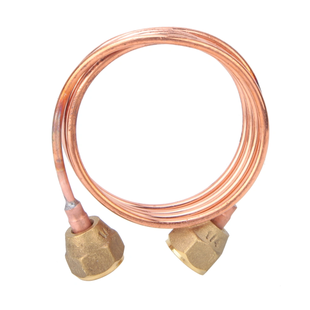 Soft Flexible Copper Capillary Tubing 2.8mm G1/4" Refrigeration Parts (900mm)