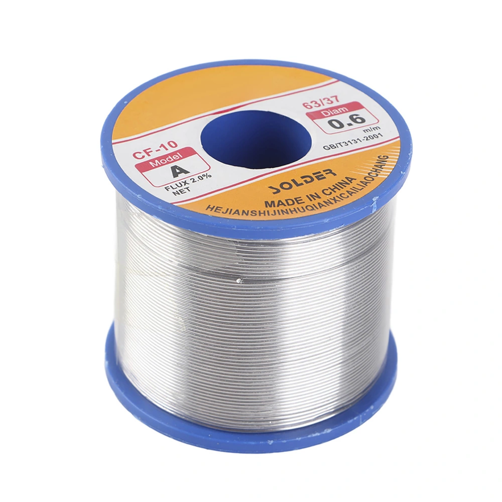 Premium Soldering Wire 63/37 2%Flux Tin 0.6~1mm Rosin Core Soldering Wire Reel (0.6mm)