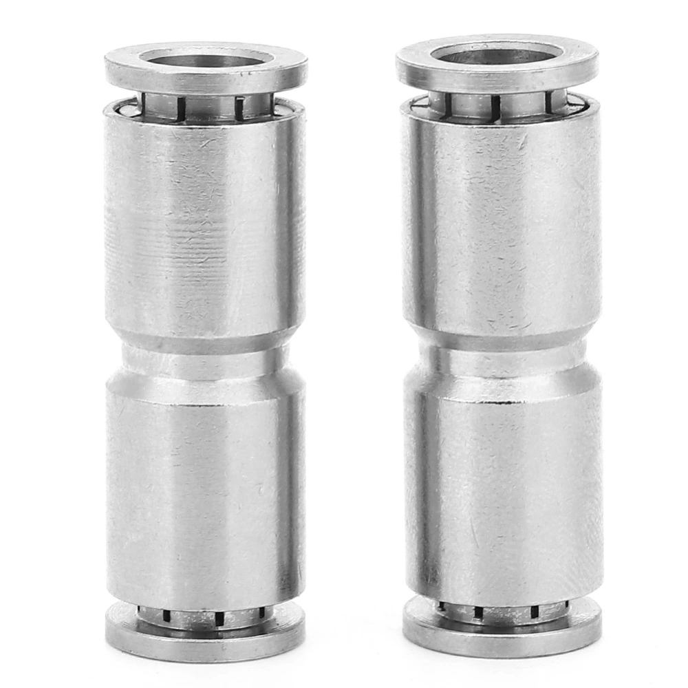 1Pc All-copper Nickel-plated Air Hose Quick Connect Pneumatic Quick Connector(6mm)