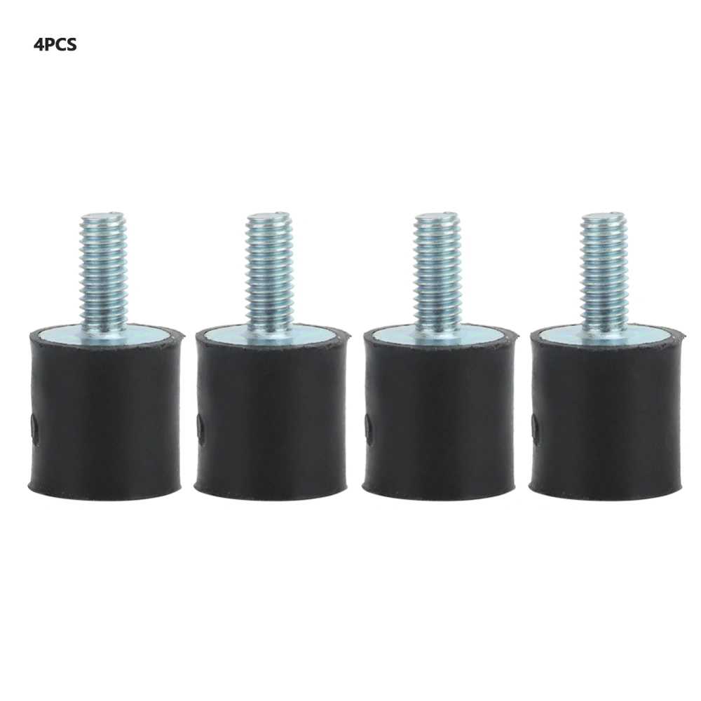 4PCS Anti Vibration Rubber Bobbin Mount Isolator Anti Shock Vibration Absorber (VE15*15 M4*10)