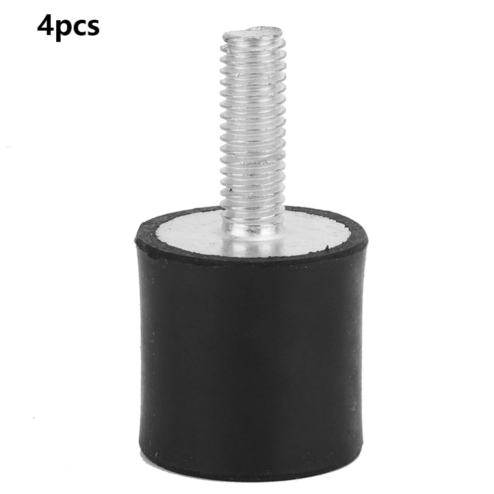 4PCS Anti Vibration Rubber Bobbin Mount Isolator Anti Shock Vibration Absorber (VE20*20 M6*18)