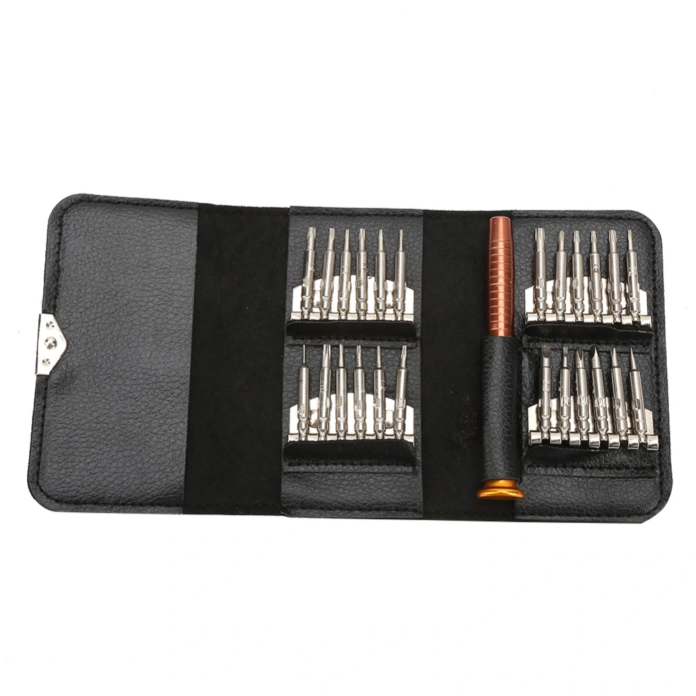 25 in 1 Precision Screwdriver Wallet Set Repair Tools for Mobile Phone Laptop