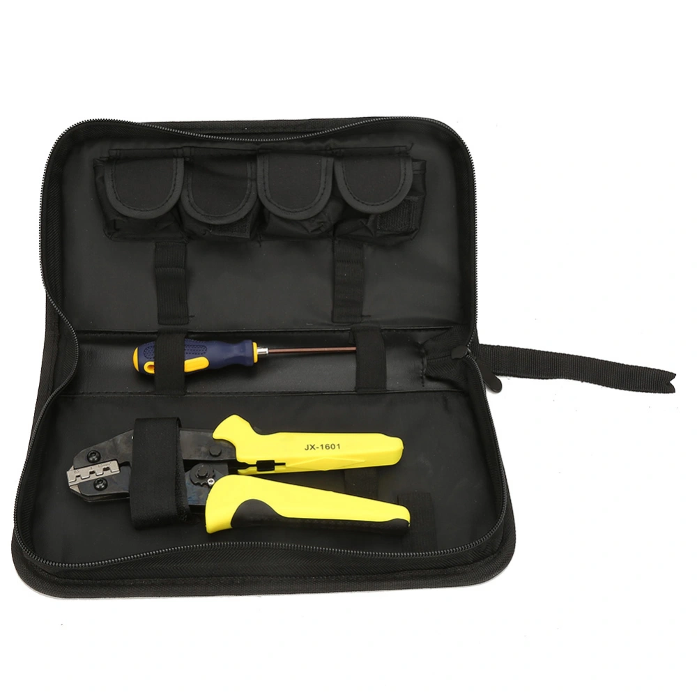 4 in 1 Ratcheting Wire Crimper Set JX-1601 Die Cable Crimping Pliers Tool Kit