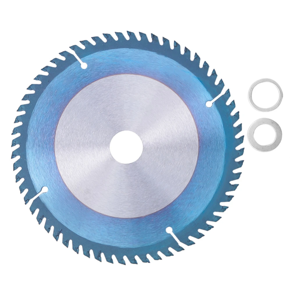 Blue Coating Circular Saw Blade Wood Cutting Blade Disc 1" ID 60T (7" OD)