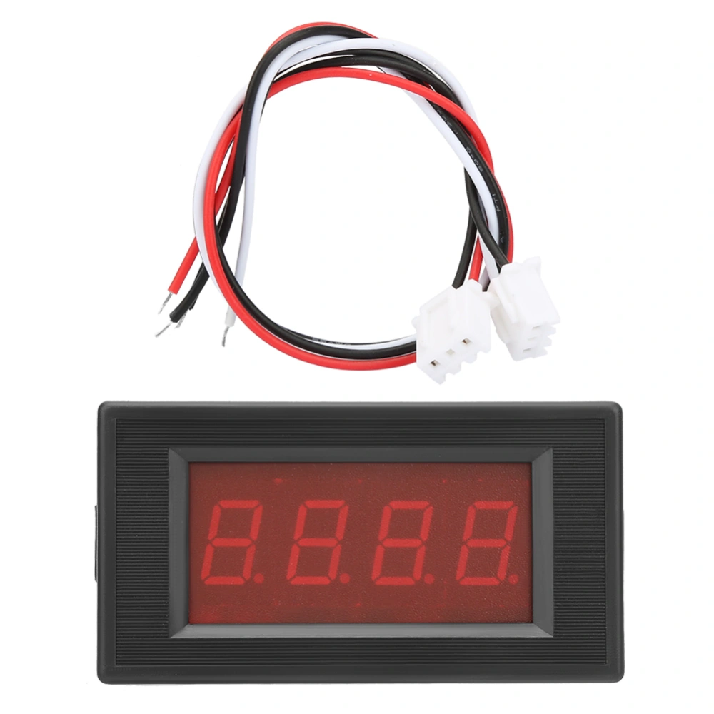 5135A 3 1/2 Digit Red LED Digital Panel Meter DC Voltmeter Voltage Meter (DC50V/DC100V/DC200V)