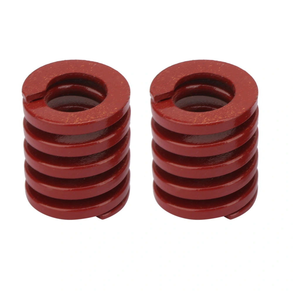 2pcs OD 30mm ID 15mm Medium Load Mould Die Spring Red (TM30*125mm)