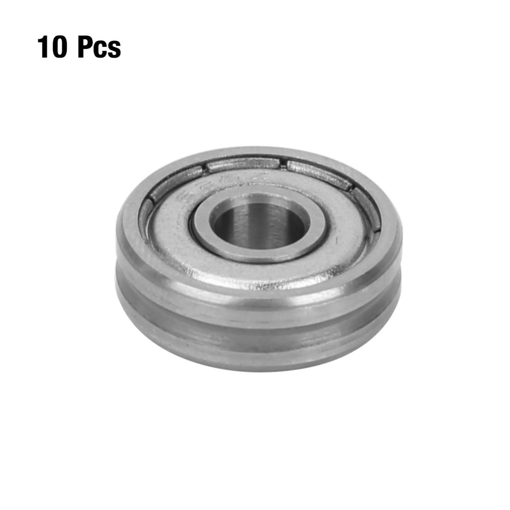 10pcs V625ZZ V Groove Ball Bearing 90° Pulley Rail Track Bearings 5*16*5mm