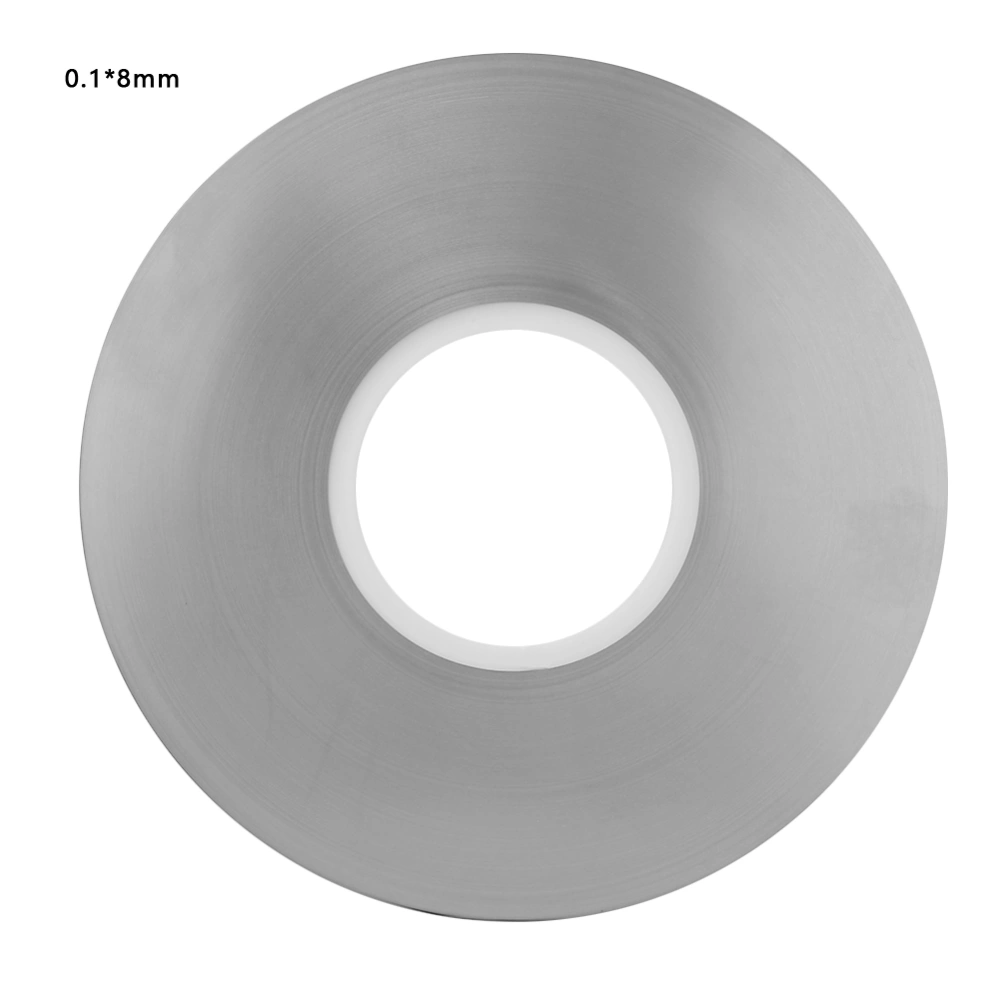 0.1mm H/4 99.6% Pure Nickel Strip Tape Strap for Battery Welding (0.1 * 8 mm)