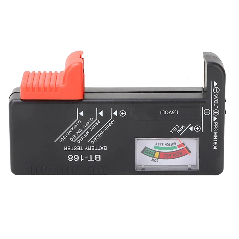 BT-168 Digital Battery Capacity Volt Tester for 1.5V AA AAA 9V Battery