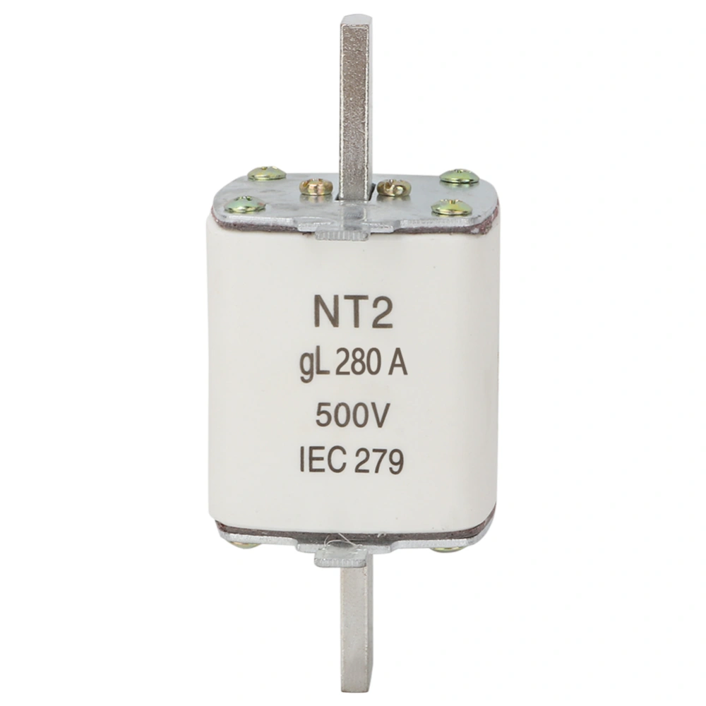 NT2/RT16-2 500V Blade Contact Ceramic Fuse for Electrical Equipment Safety Protection (280A)