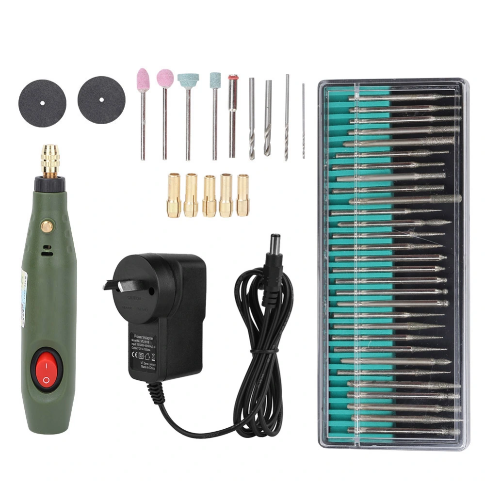 Electric Grinding Set Grinder Tool for Milling Polishing Drilling Engraving AU Plug 100-240V