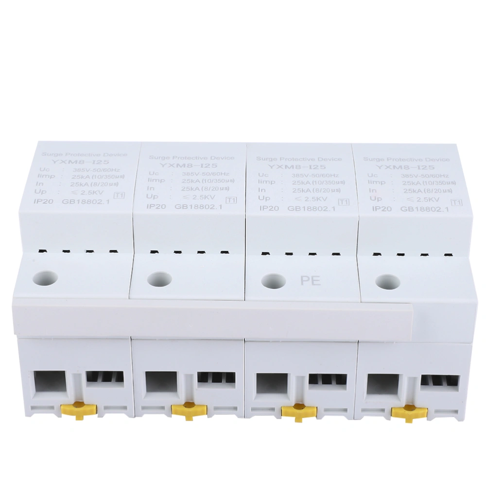 4P 25KA House Surge Protector Arrester Device for Lightning Protection