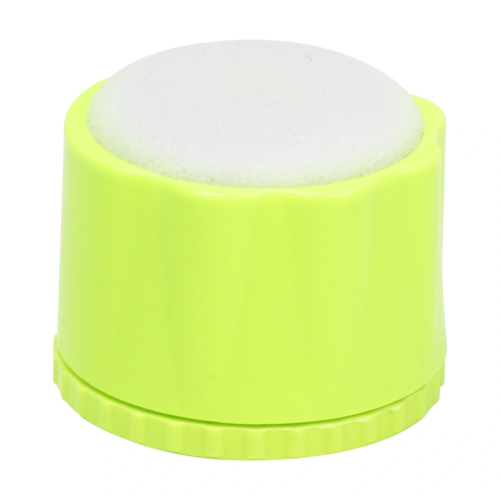 Dental Equipment Round Stand Cleaning Foam File Drills Block Holder With Sponge (green)