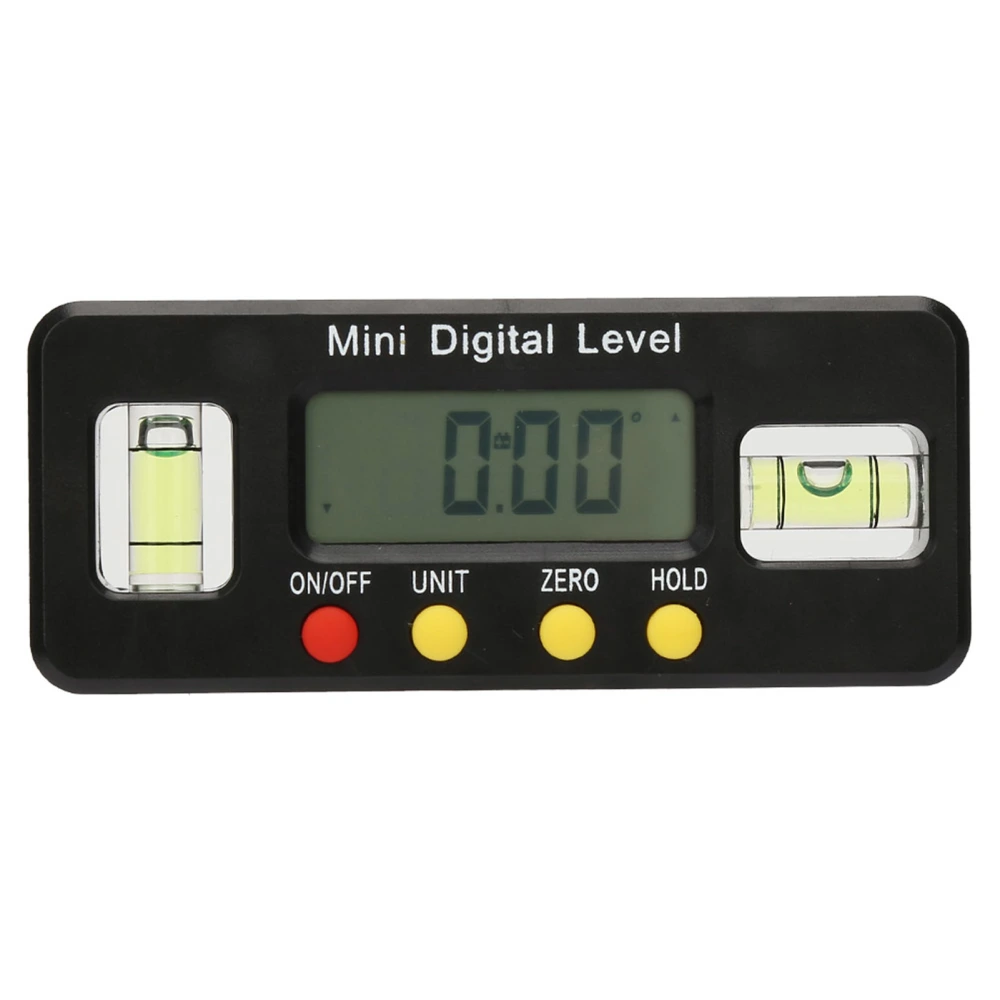 360 Degrees Mini Digital Protractor Angle Finder Inclinometer Magnetic Bottom (100mm)