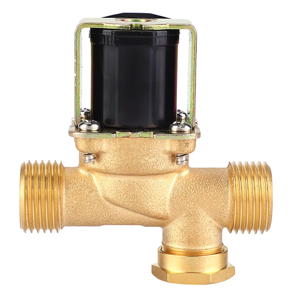 1/2" Brass Electric Solenoid Valve NC Normally Closed Water Inlet Valve (DC12V)