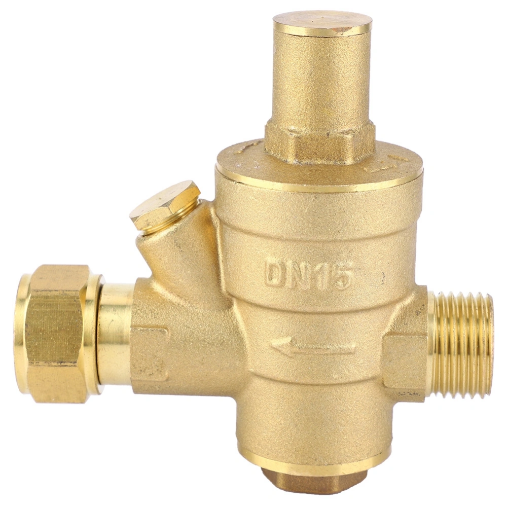 DN15 1/2" Adjustable Water Pressure Reducing Regulator Valve PN1.6