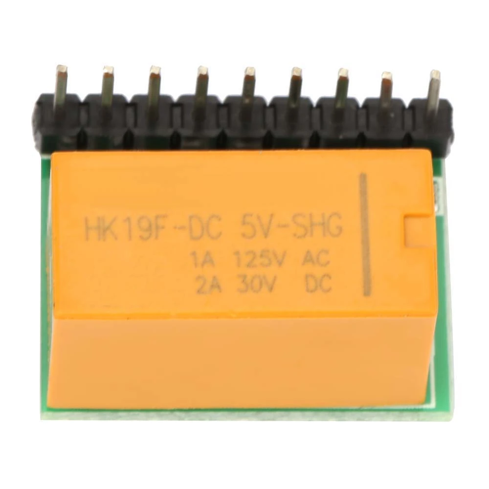 DR21A01 DC 5V 1-Channel DPDT Signal Relay Module Polarity Reversal Switch Board