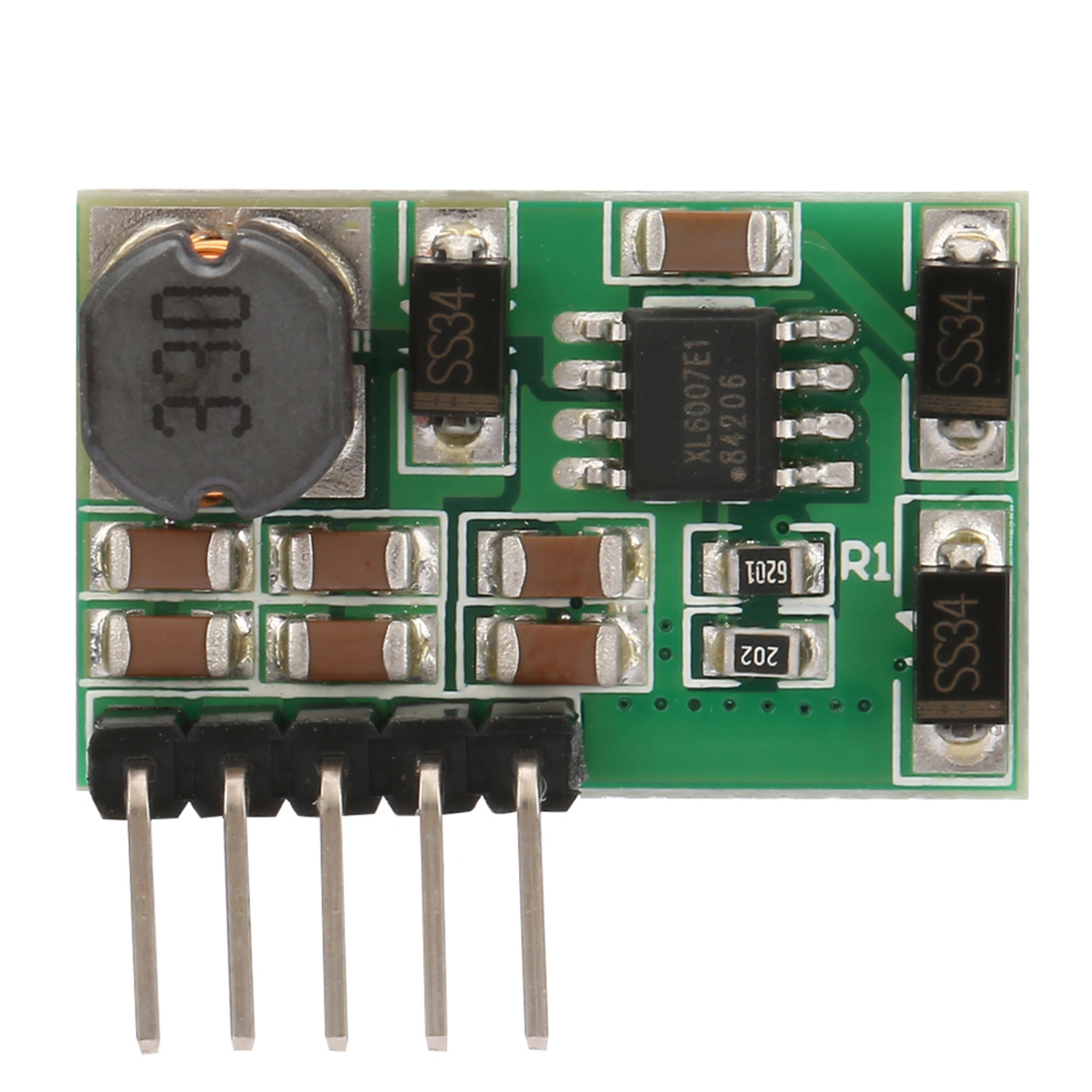 DC-DC Step up Boost Converter ADC DAC LCD Power Module(3V~18V to ±15V)
