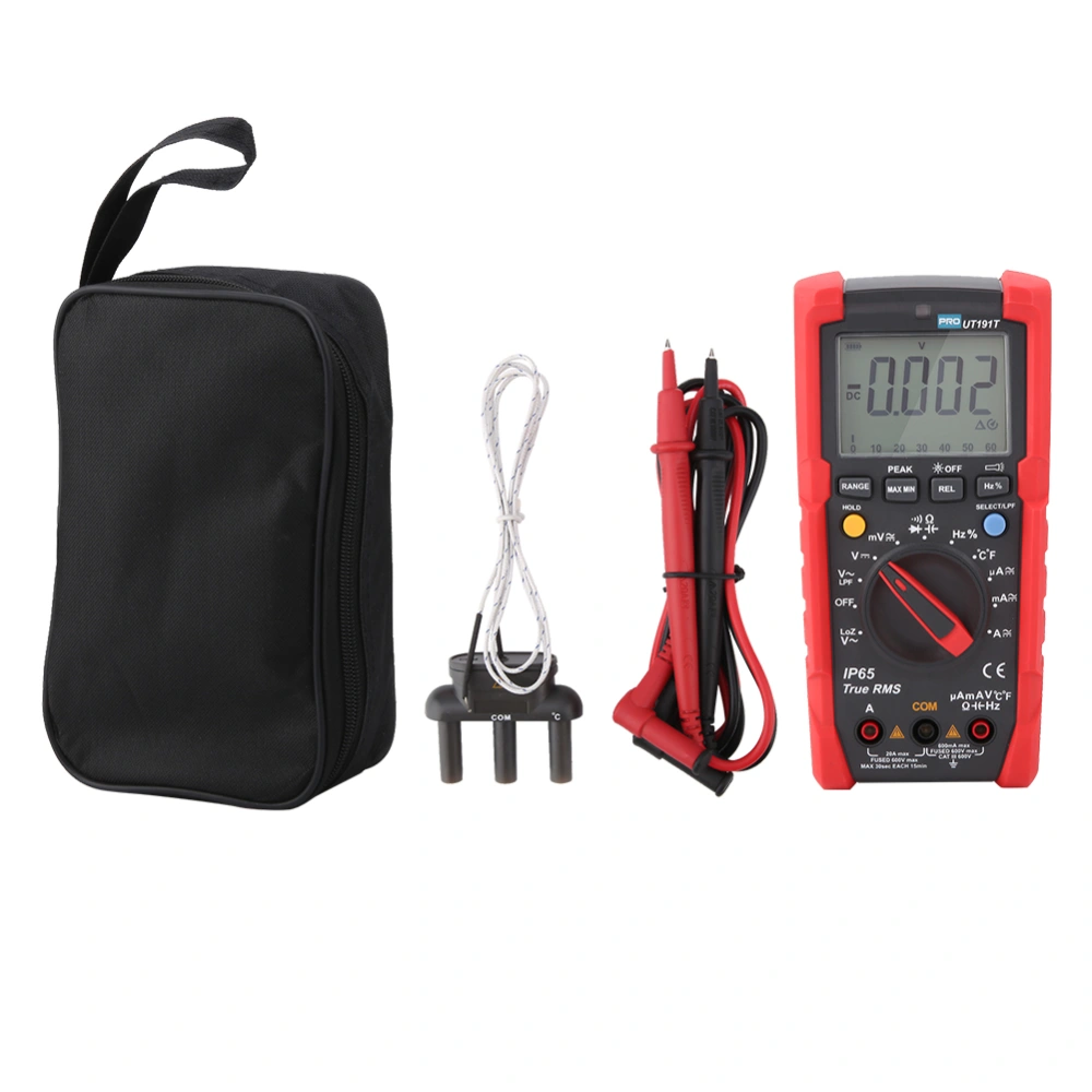 UNi T UT191T Handheld LCD Display Digital Multimeter AC/DC Measuring Meter