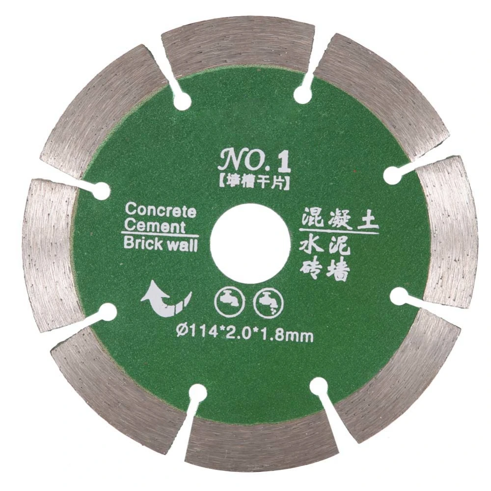 Diamond Saw Blade Cutting Disc Wheel 8 Segment Marble Granite Tile Cutting Tool 114*2.0*1.8mm