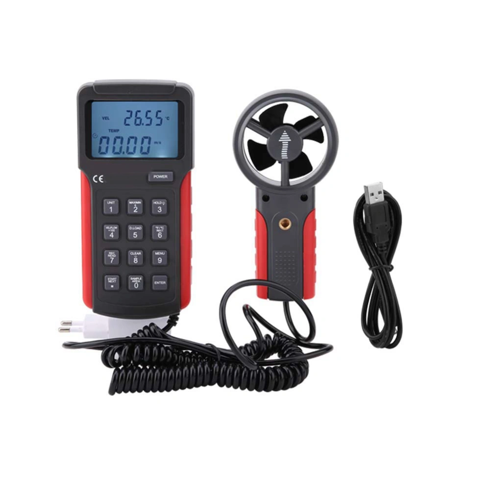 UT362 LCD Display Anemometer Wind Speed Multimeter Count Measurement