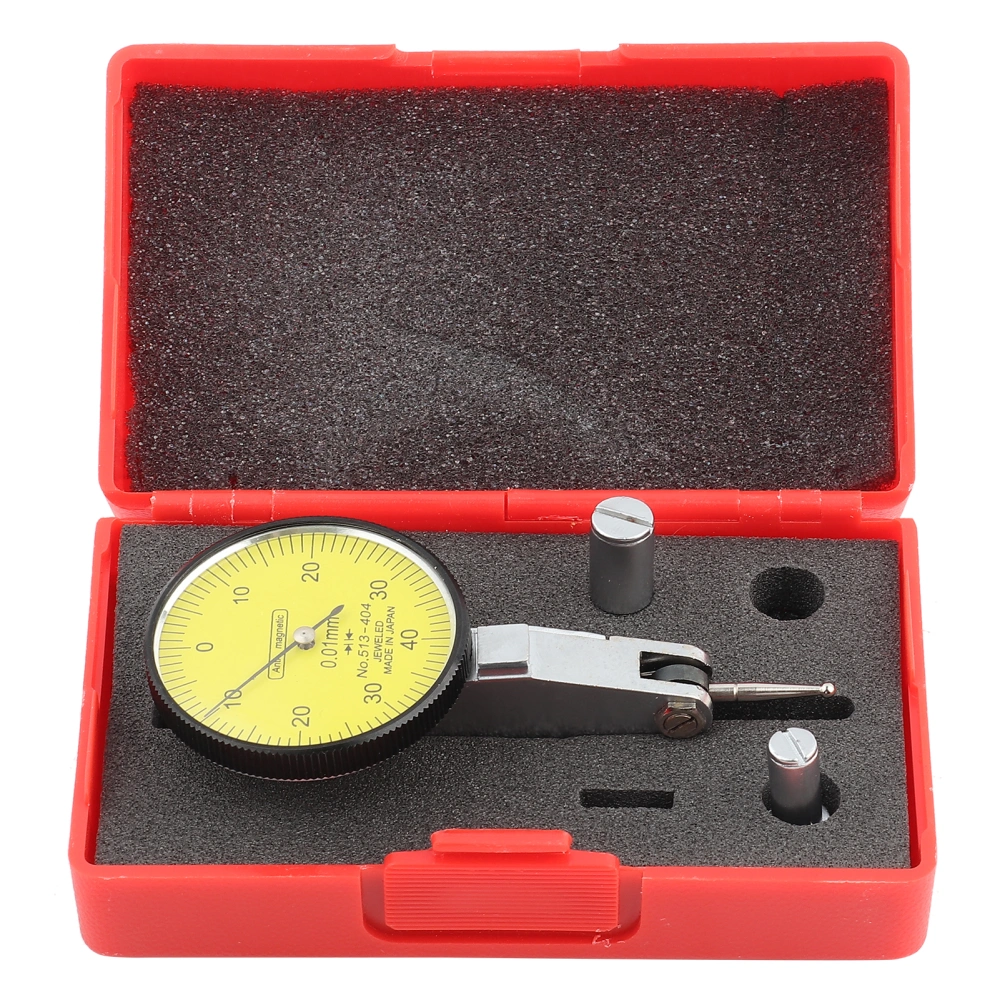 38mm Accuracy Tungsten Steel Dial Test Indicator Dial Gauge Meter Tool