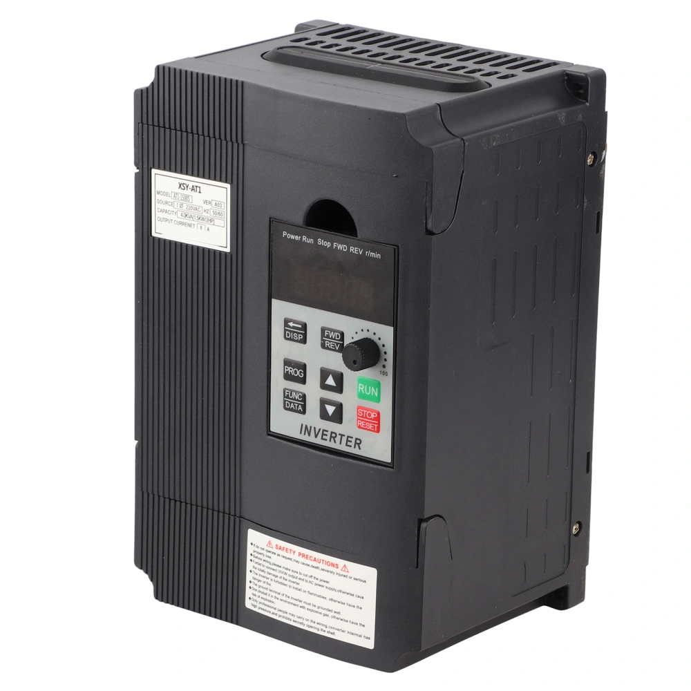 220V Single phase Variable Frequency Drive VFD Speed Controller for 3-phase 1.5kW AC Motor