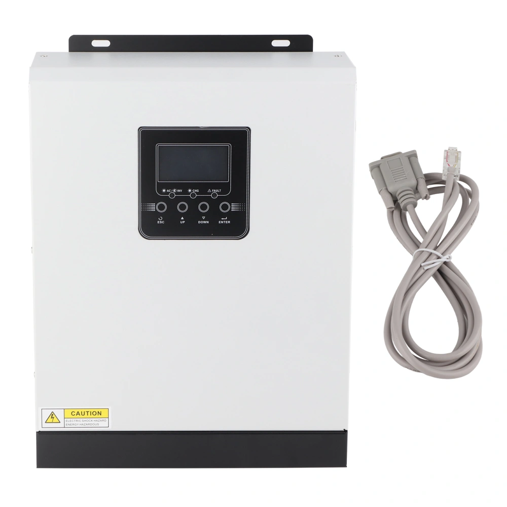 3KVA 2400W High Frequency Hybrid Pure Sine Wave PWM Inverter Built in Solar Controller 50A 24V