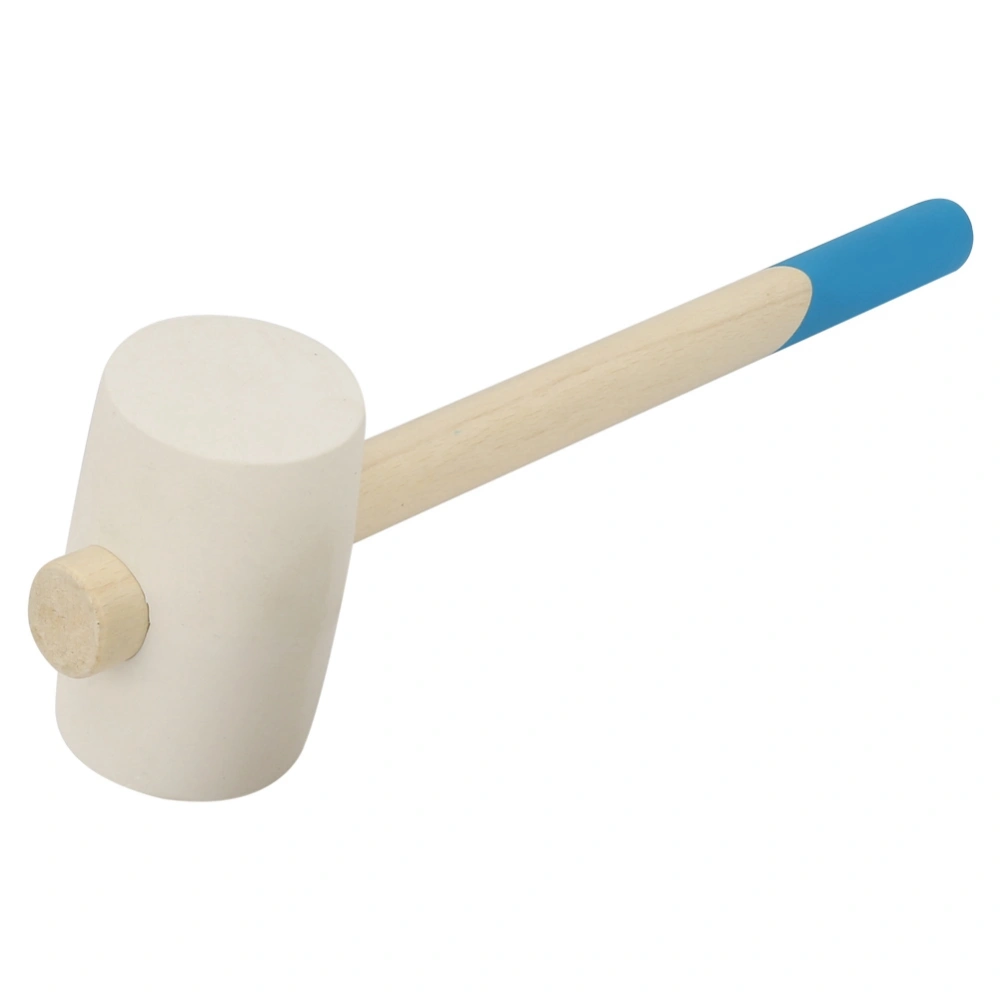 Manual Rubber Hammer Tool With Wood Handle For Installation Works(32oz)