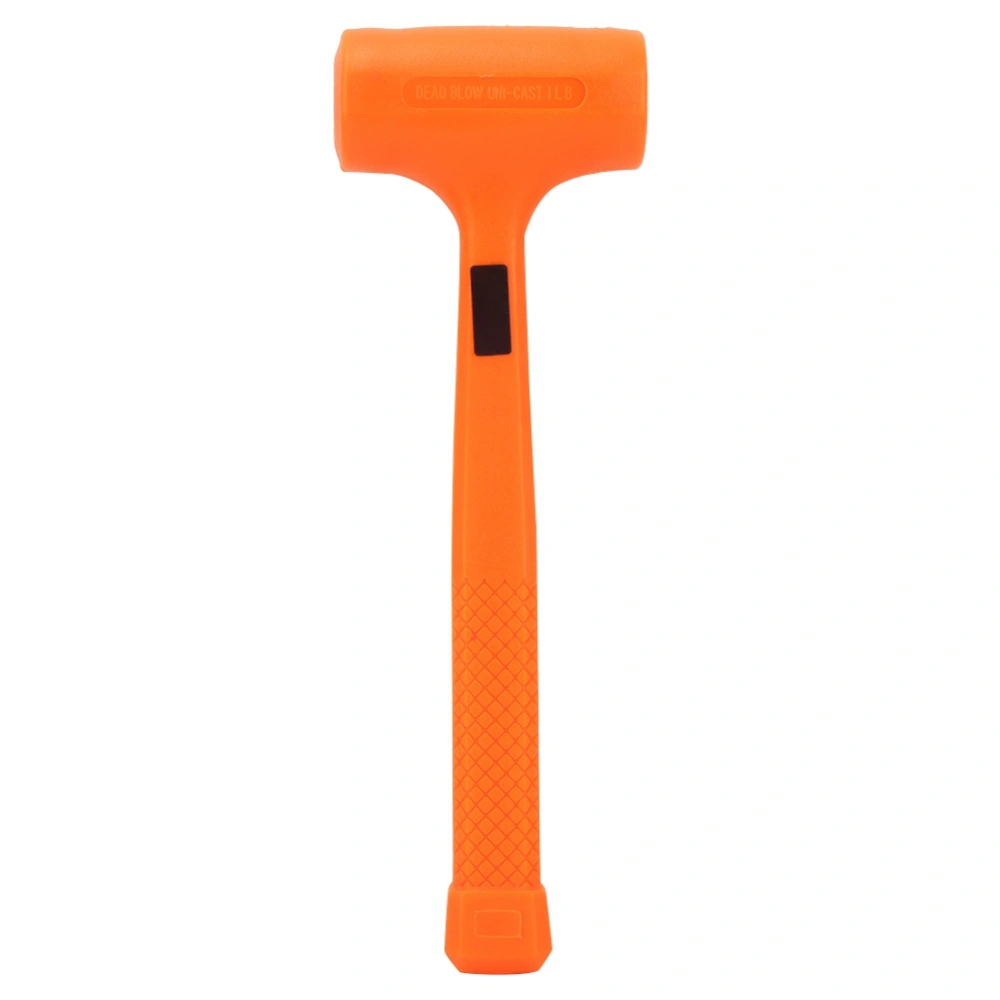 Practical PVC Rubber Soft Face Dead Blow Hammer Installing Tool (1LB)