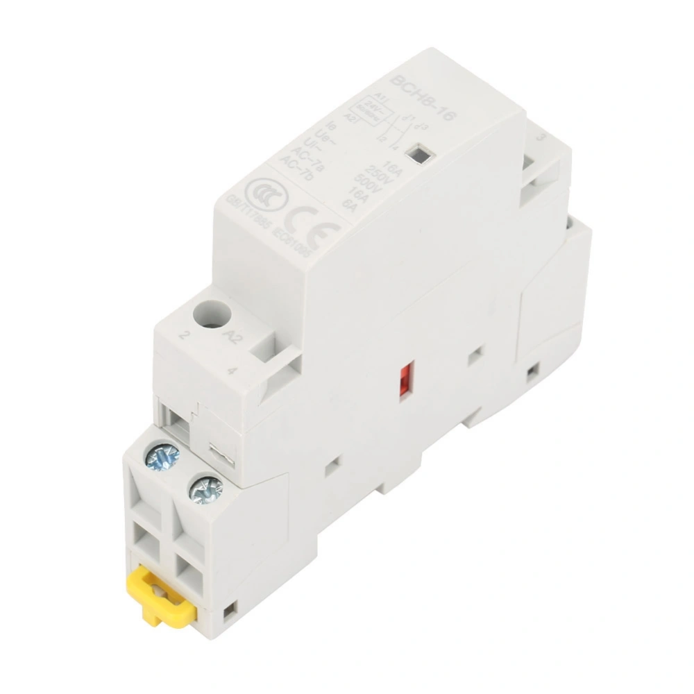 2P 16A 24V 1NO 1NC 50/60HZ Din Rail Household AC Contactor