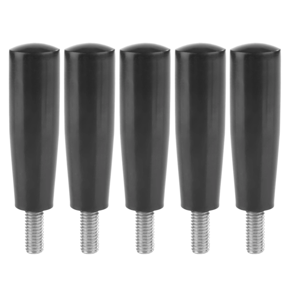 5Pcs Thread Milling Machine Replacement Accessory Tool Revolving Bakelite Handle M8 * 63