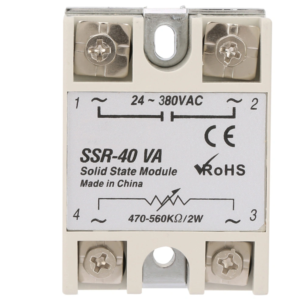 SSR-40VA Solid State Relay For Industrial Automation Process