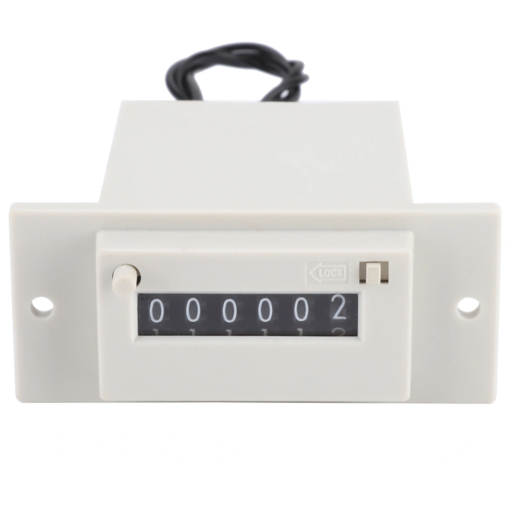 CSK6-YKW Electromagnetic Counter 6 Digit Electronic Pulse Counter DC 12V