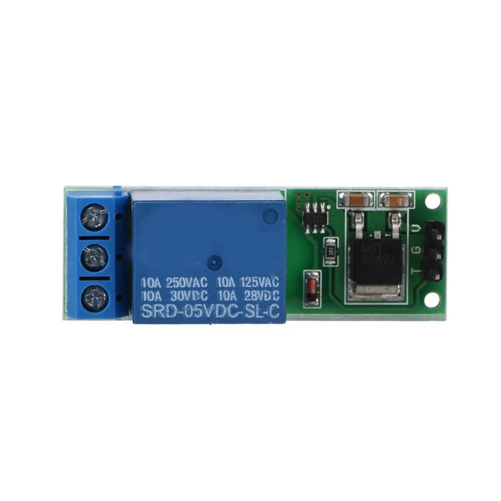 Mini 6-24V Flip Flop Latch Relay Module Bistable Self locking Switch Low Pulse Trigger Board