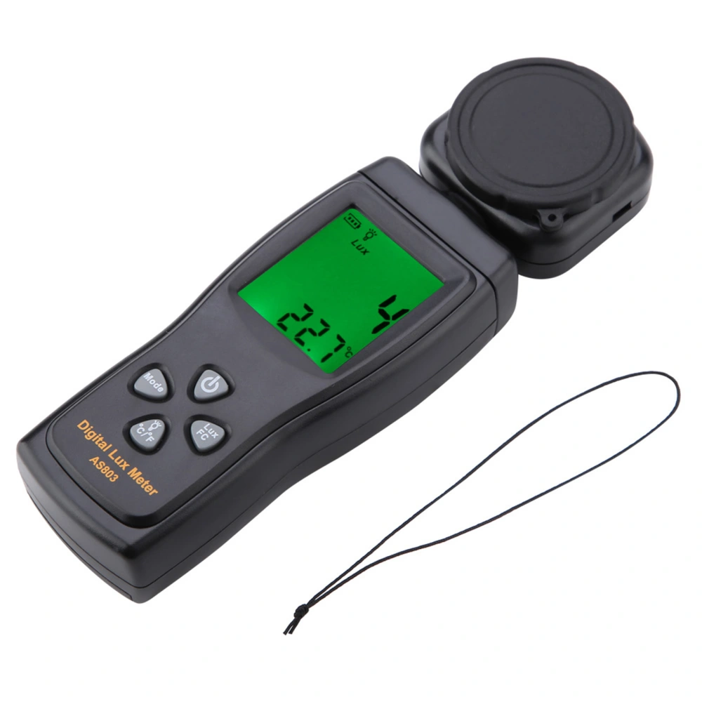 SMART SENSOR AS803 Mini LCD Display Digital Luxmeter Light Meter ‑10~60℃