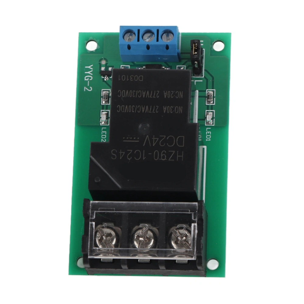 High Power One Way High/Low Level Trigger Optocoupler Isolation Relay Module 30A YYG‑2 DC24V