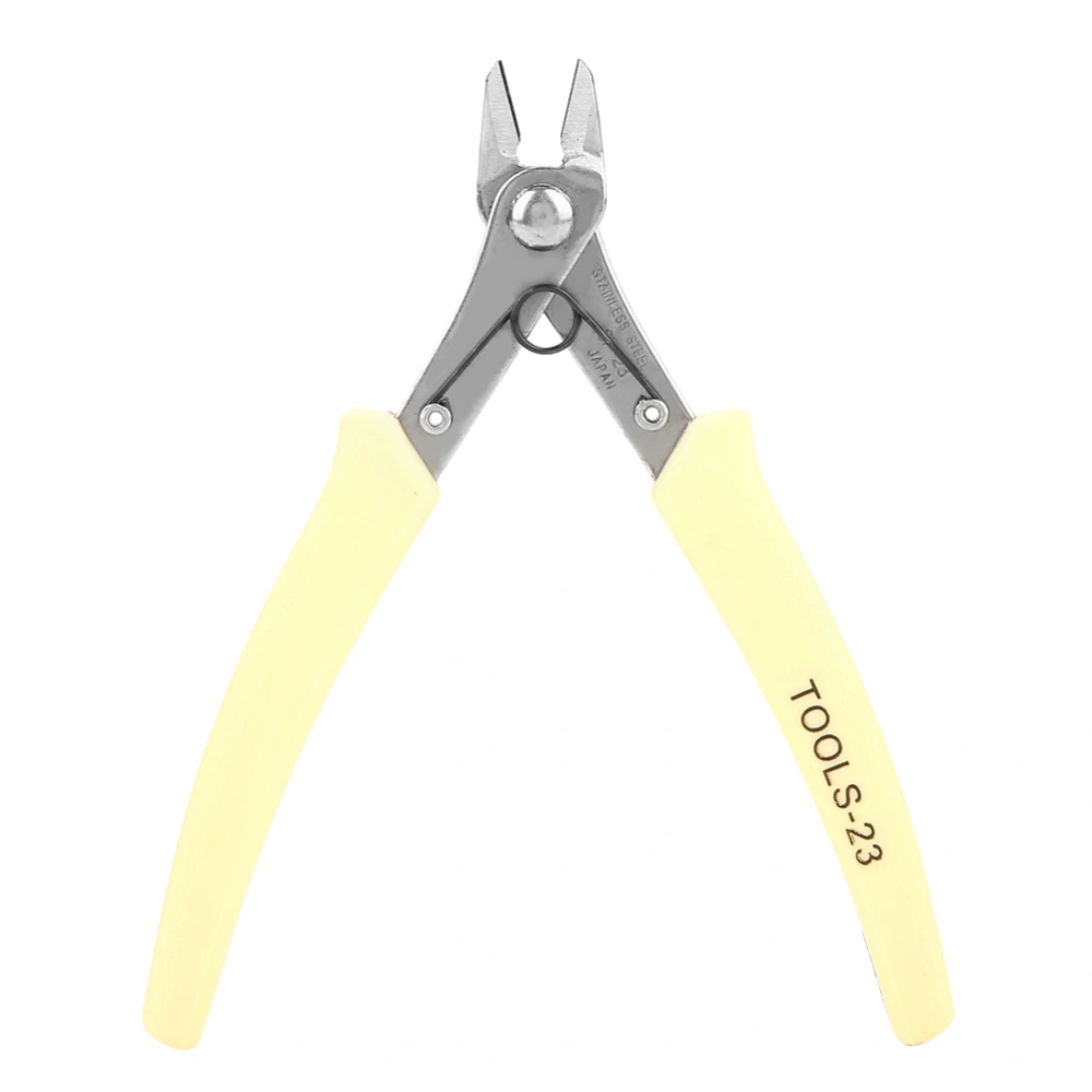 Mini 5" Stainless Steel Diagonal Cutting Plier Precise Electronic Plier Reliable Shear