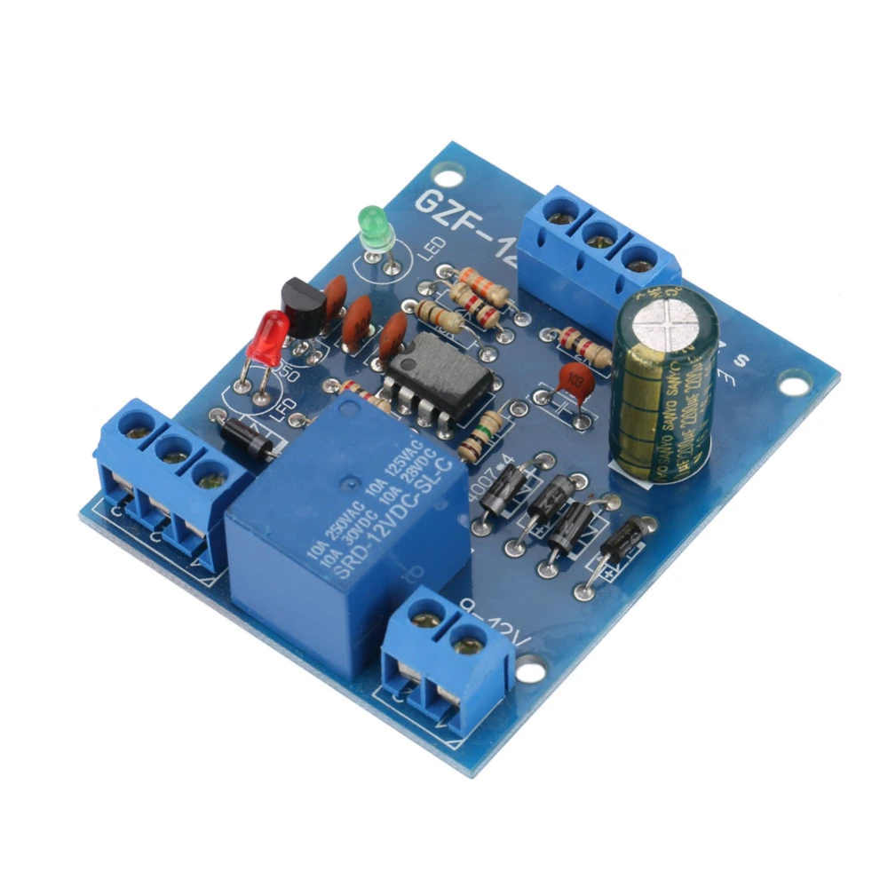 9-12VDC Level Controller Switch Module Automatic Pumping Drain Protection Control Circuit Board