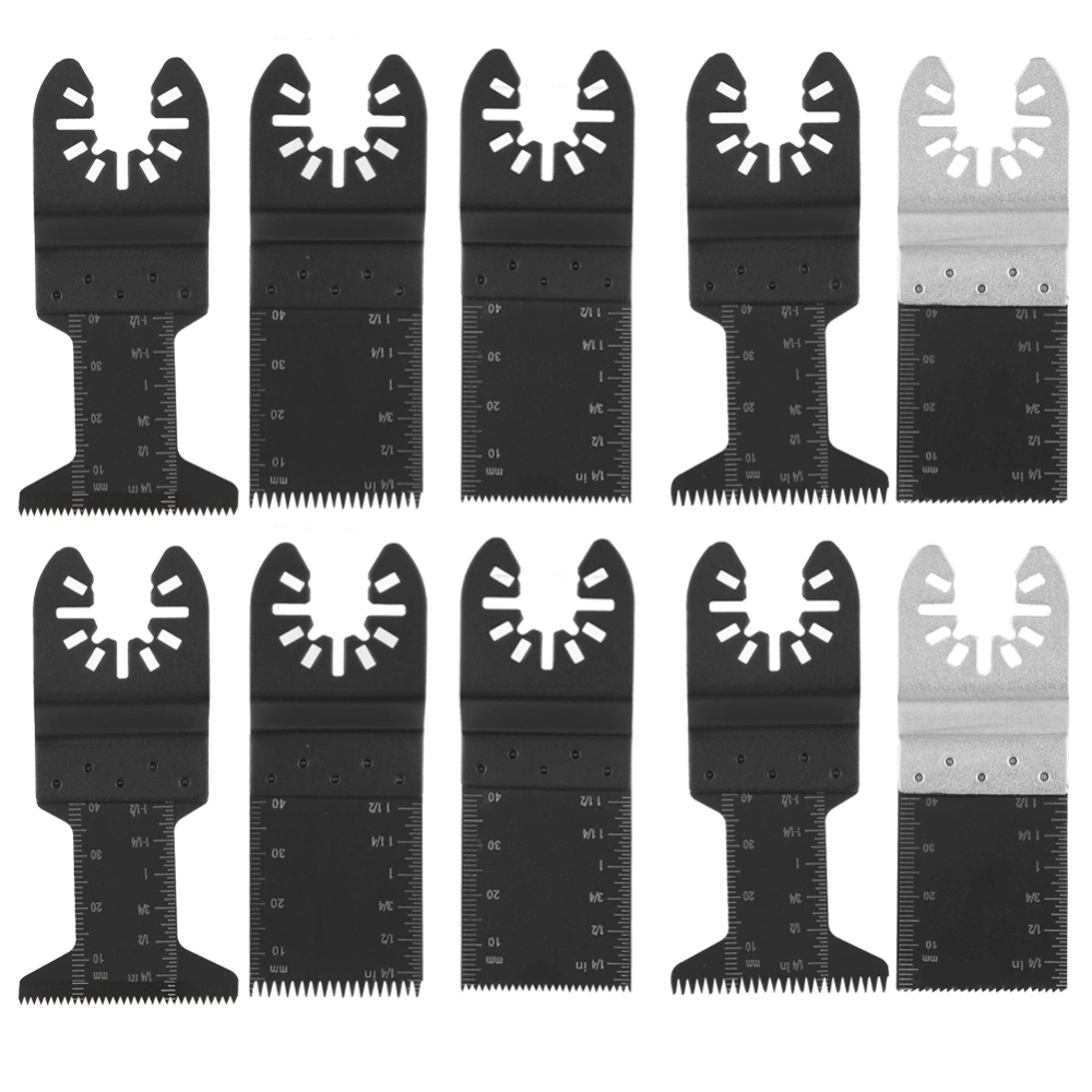 10Pcs Oscillating Multi Tool Saw Blades Cutting Tool for Bosch Dremel Fein