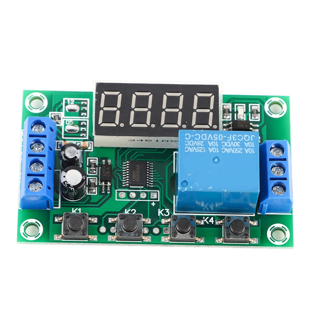 LED Display Adjustable Timer Relay Automation Control Switch Module (5V)