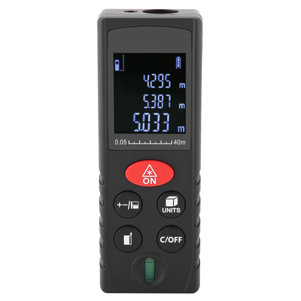 KXL-D Digital Laser Rangefinder Distance Meter Laser Range Finder Tape Distance Measure (D100)