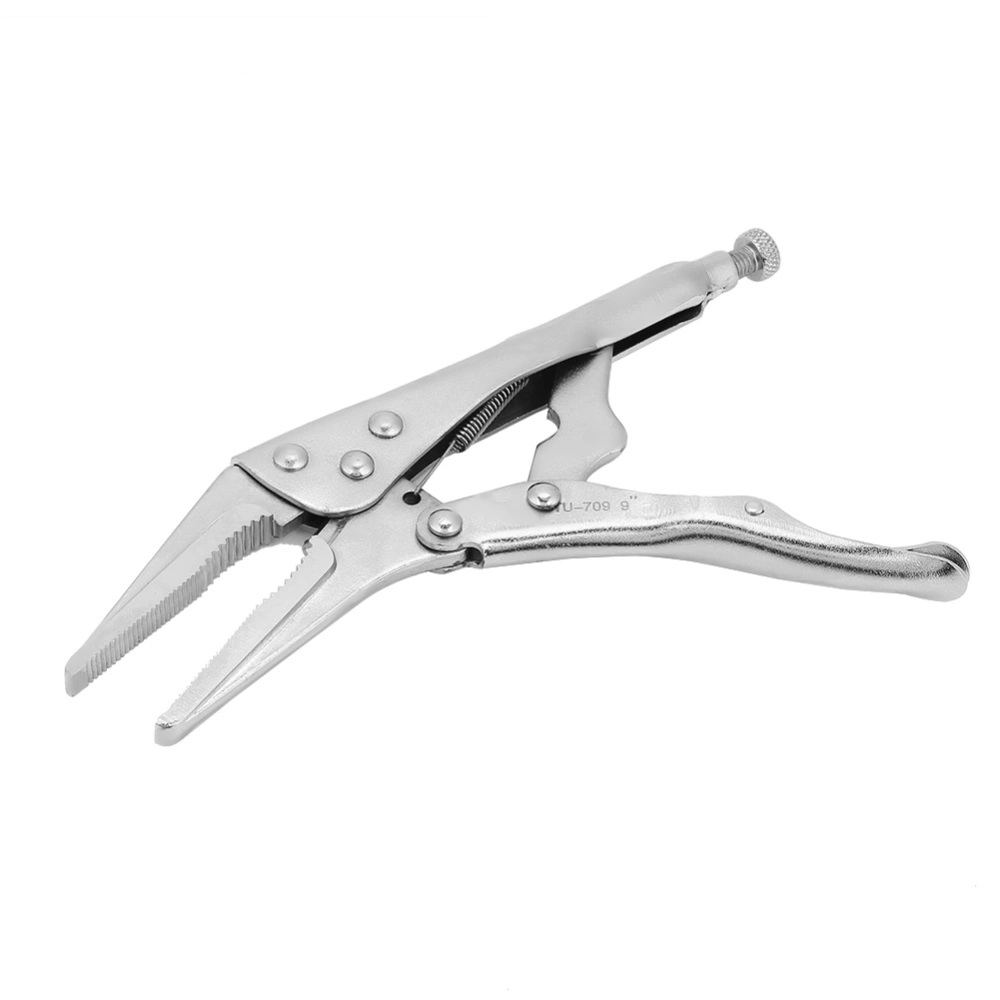 9inch Needle Nose Locking Pliers Vise Grips Adjustable Jaw Clamping Wrench Welding Tool